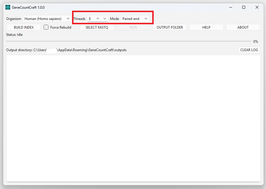 Launch GeneCountCraft on Windows